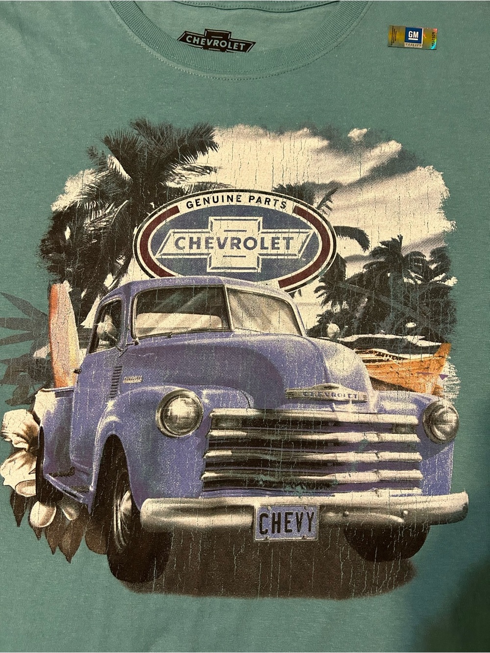 Chevrolet NWT Vintage Classic Iconic Collector Graphic Truck Tee Size 2XL.